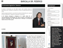 Tablet Screenshot of baricalladrfederico.com